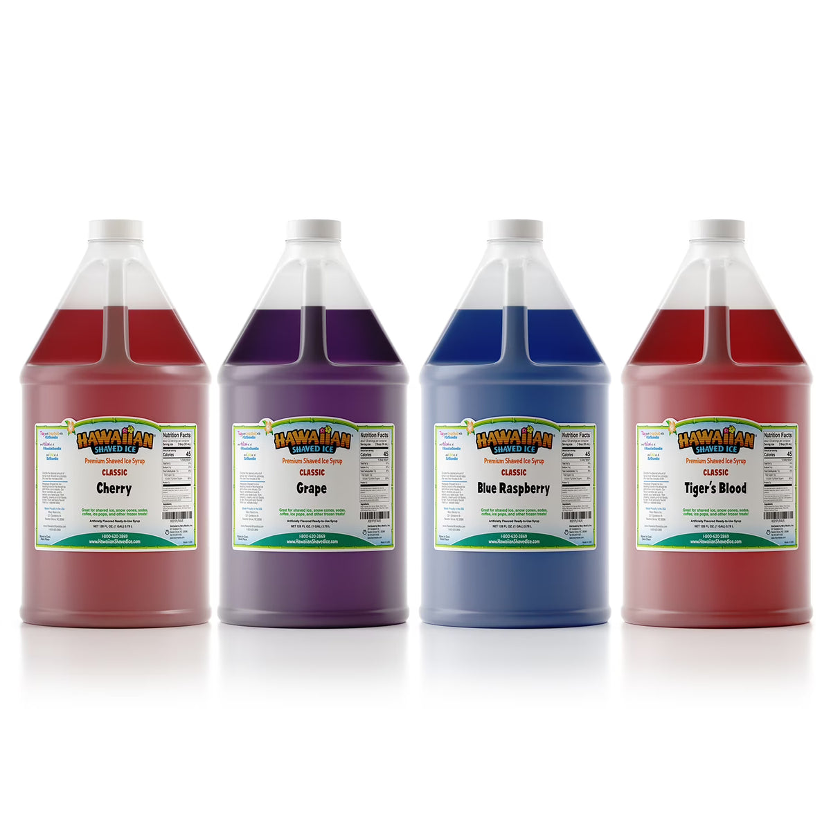 4 Gallon Shaved Ice Syrup Pack M777