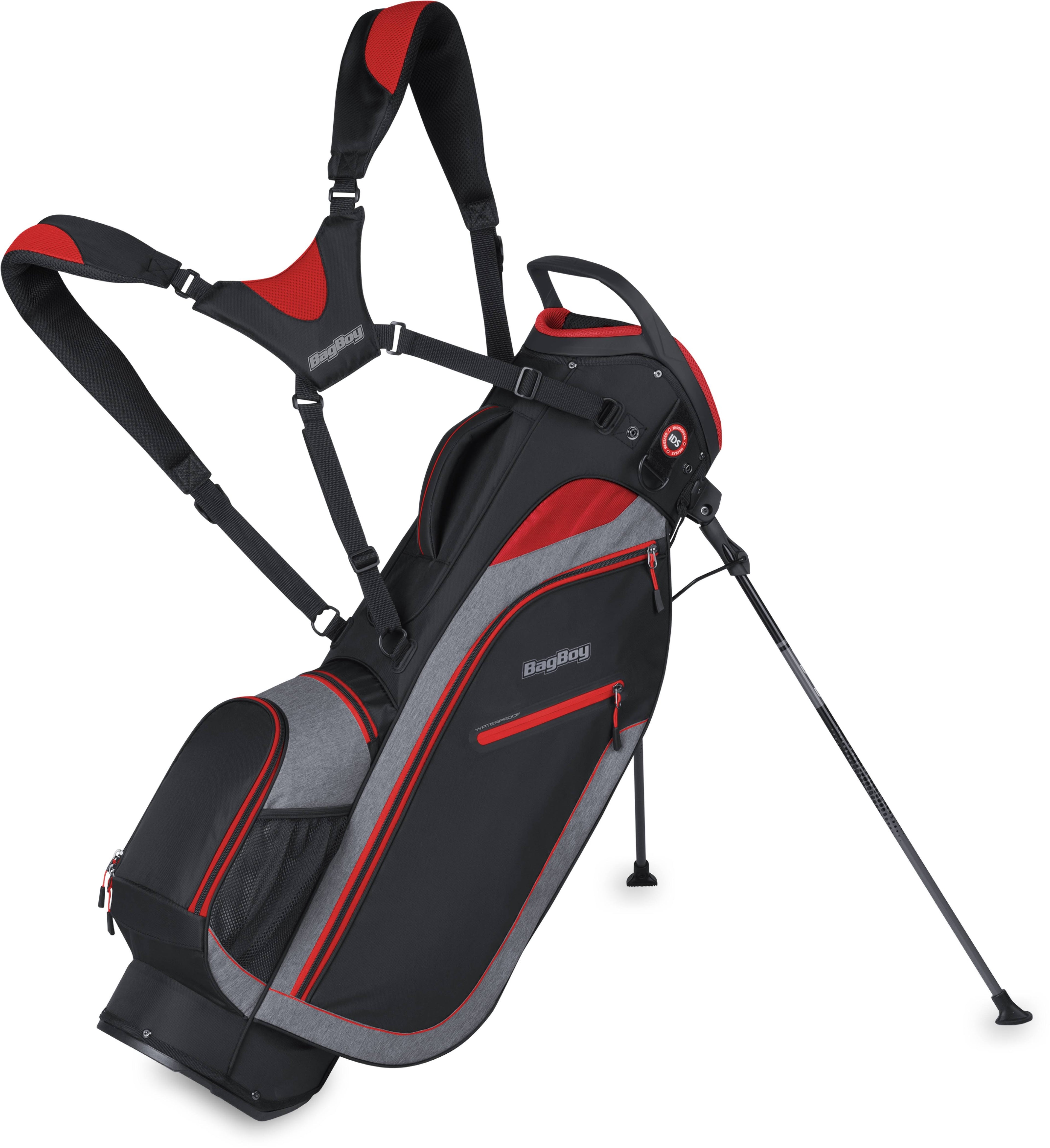 TL Stand Bag Black/Red C9252