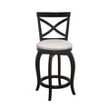 Black Swivel Counter Height Stool V636