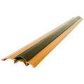 Oak Aluminum Threshold with Vinyl Seal V106