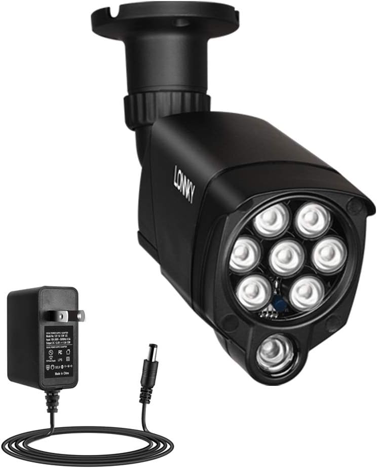 White 90 Degree 100Ft IR Infrared Flood Light for Security Cameras W988184
