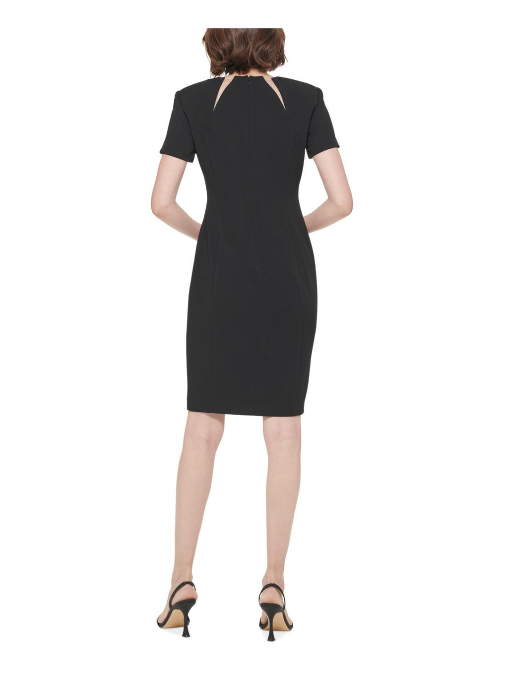 Cutout Knee-Length Sheath Dress U56193