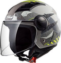 Matt Titanium Yellow Camo Helmet M61159