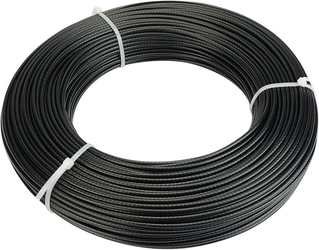 Black Vinyl Coated Stainless Steel 3/16inch Cable for Decking Railing V6592