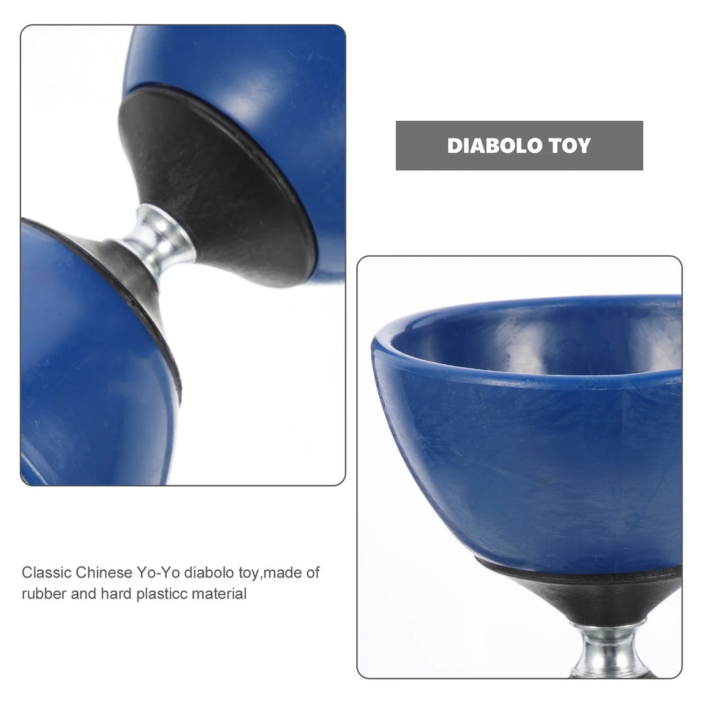 Metal Double Head Diabolo Chinese Yoyo O4856
