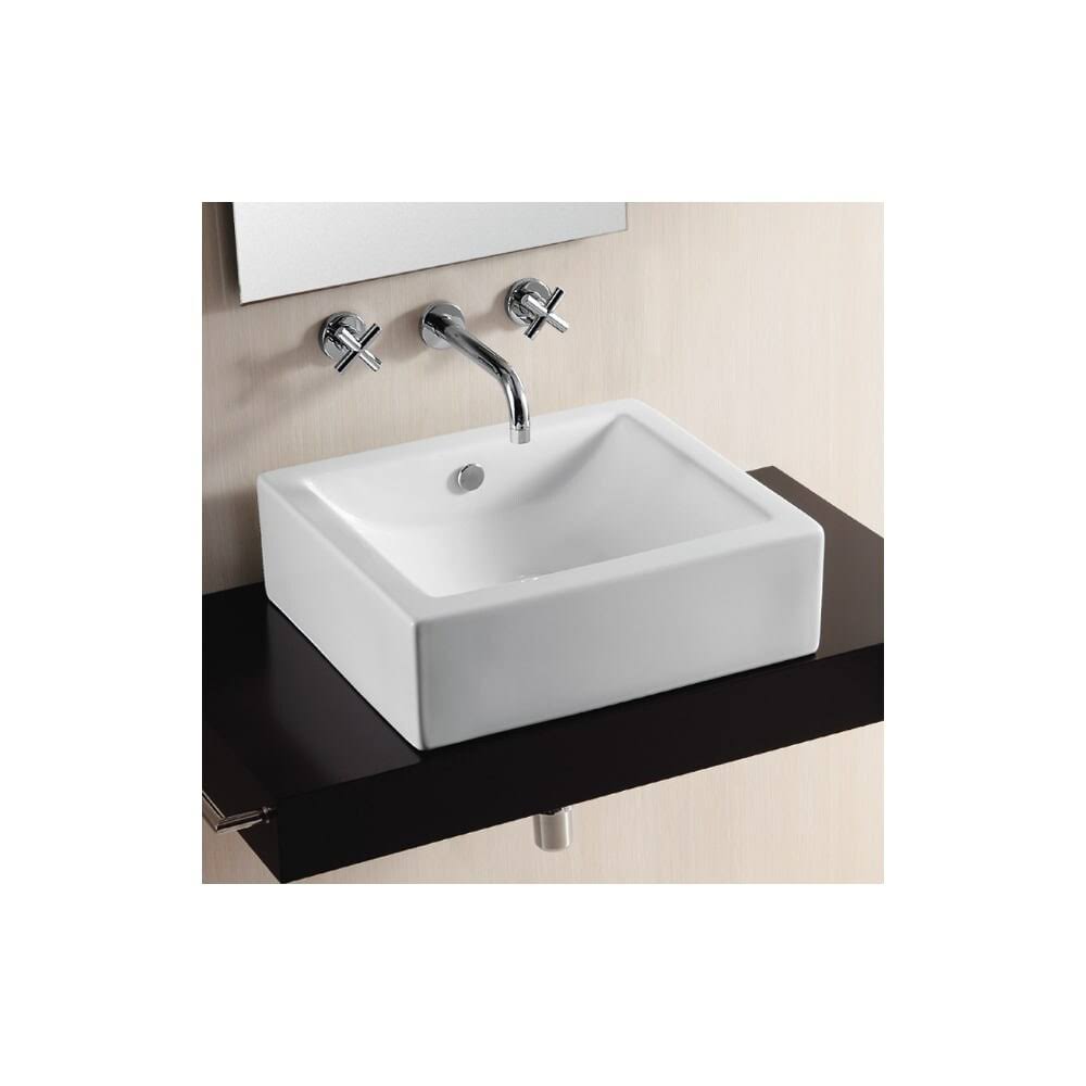 White Bathroom Sink B26807