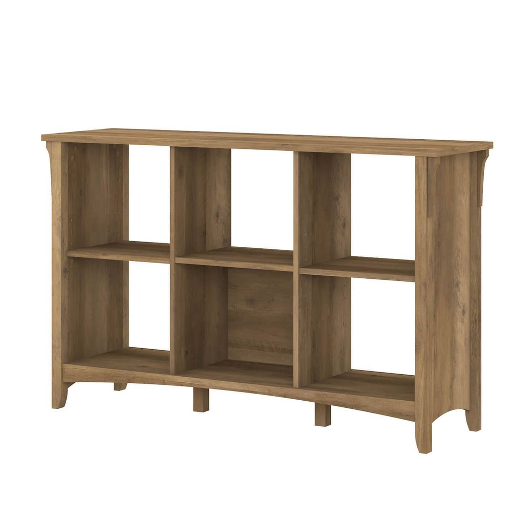 6 Cube Organizer, Pure White and Shiplap Gray N159732