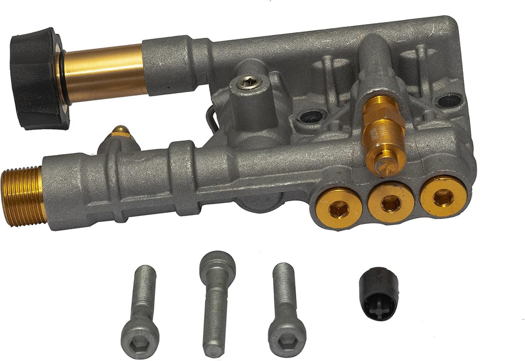 Manifold Replacement Kit for Axial Cam Pressure Washer Pump R2122