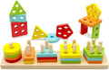 Wooden Sorting and Stacking Toys for Toddlers G157029