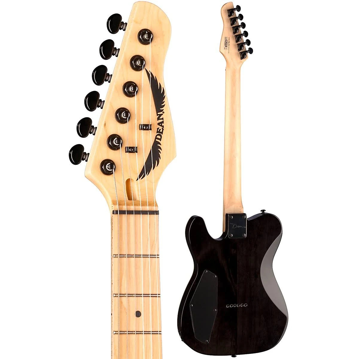 Trans Black Electric Guitar J218