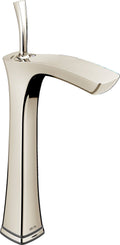 Polished Nickel Single Handle Vessel Bathroom Faucet O839