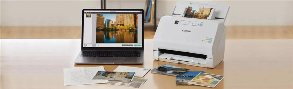 White Photo and Document Scanner J248