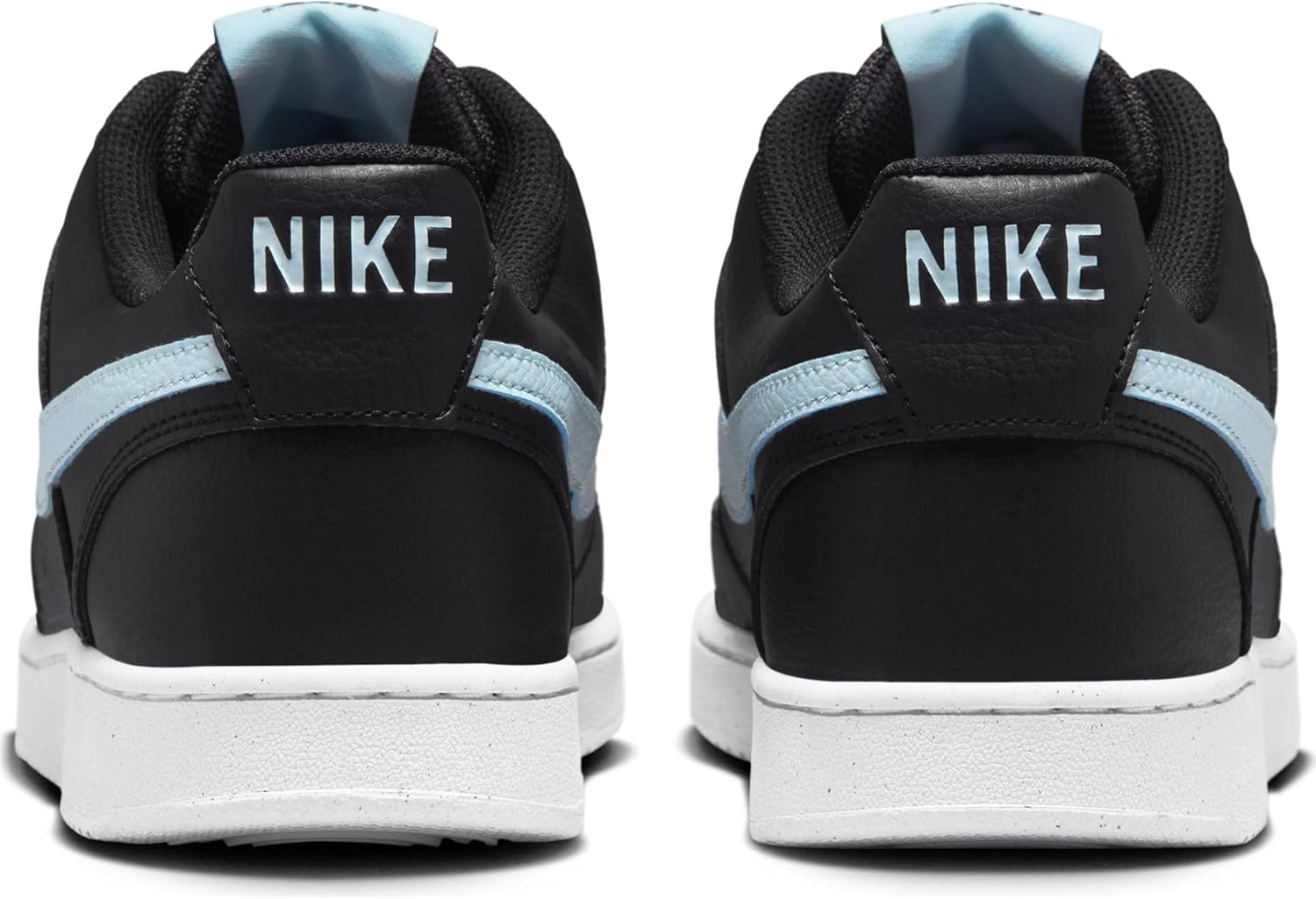 Black White Glacier Blue Low Men's Shoes Y328