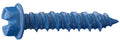 3/16 x 3-3/4 x 22 Hex Washer Concrete Screws Blue L296335