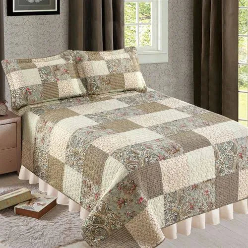 Patchwork Quilt Multi Warm, Super King E210