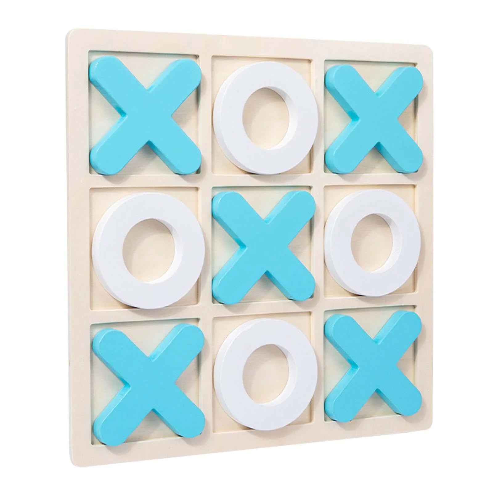 Wooden Tic Tac Toe Game 30x30x1.5cm S189730