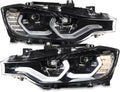 Black Smoked Projector Headlight Pair S19394