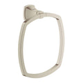 Brushed Nickel Infinity Towel Ring I2411