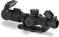 1-3x24 First Focal Plane Rifle Scope with Illuminated MOA Reticle and Offset Cantilever Mount U349