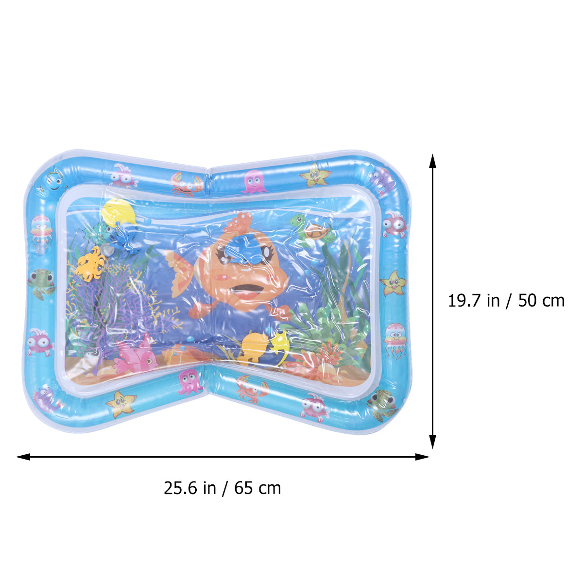 Inflatable Crawling Cushion Water Play Mat (Blue) Z7008