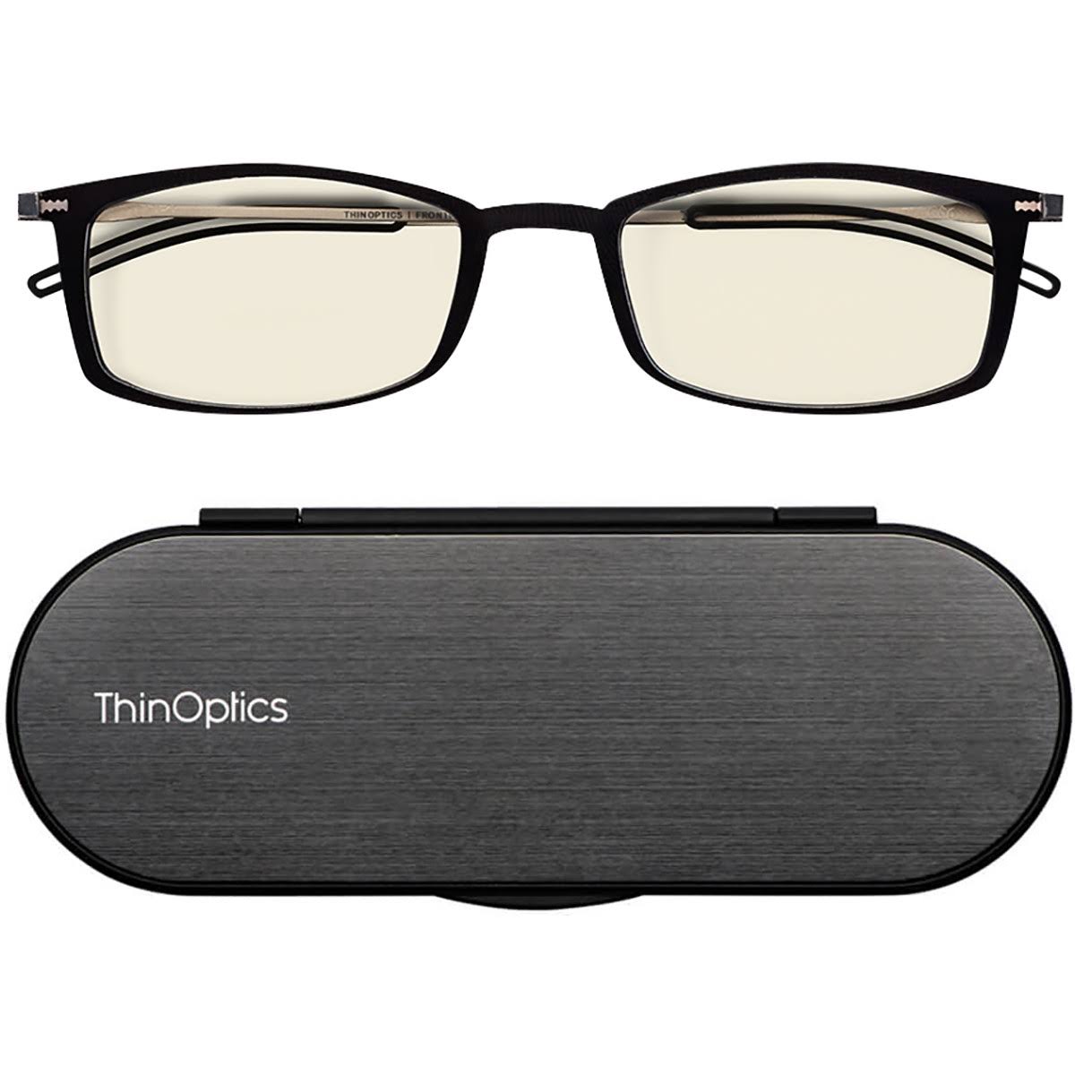 Blue Light Blocking Computer Glasses with Black Case L17420