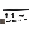 Painted Bronze Sliding Barn Door Hardware Kit X970444