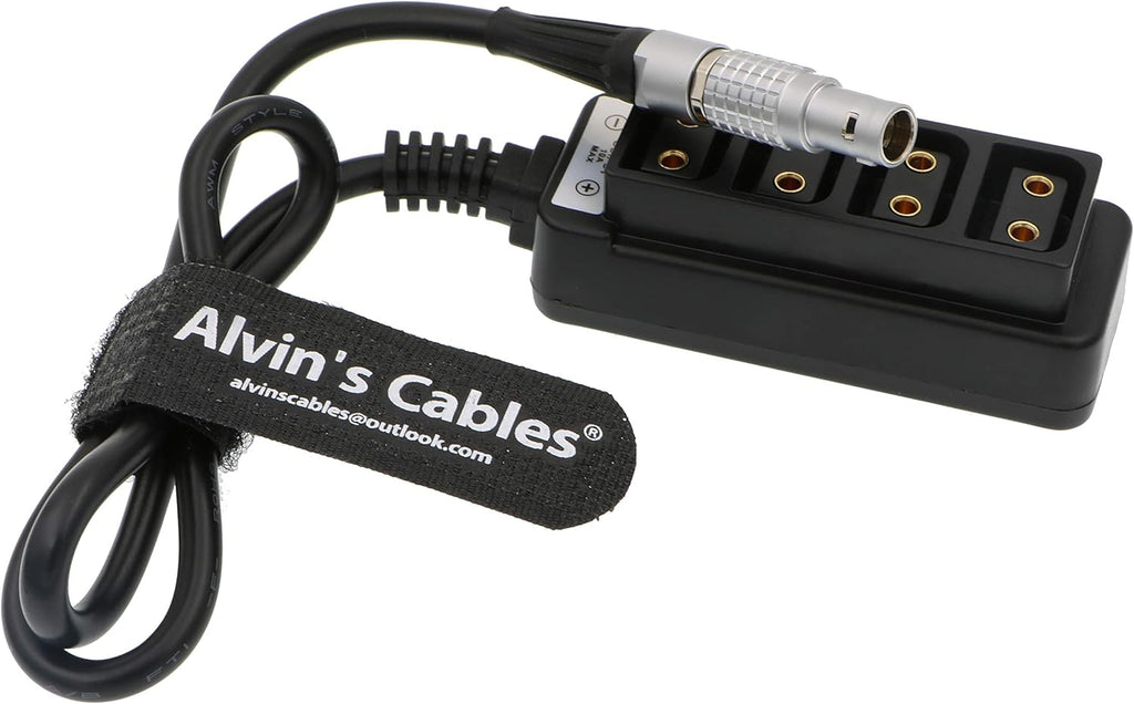 2 Pin Male to 4 D Tap Female Splitter Cable Pack of 2 M280177