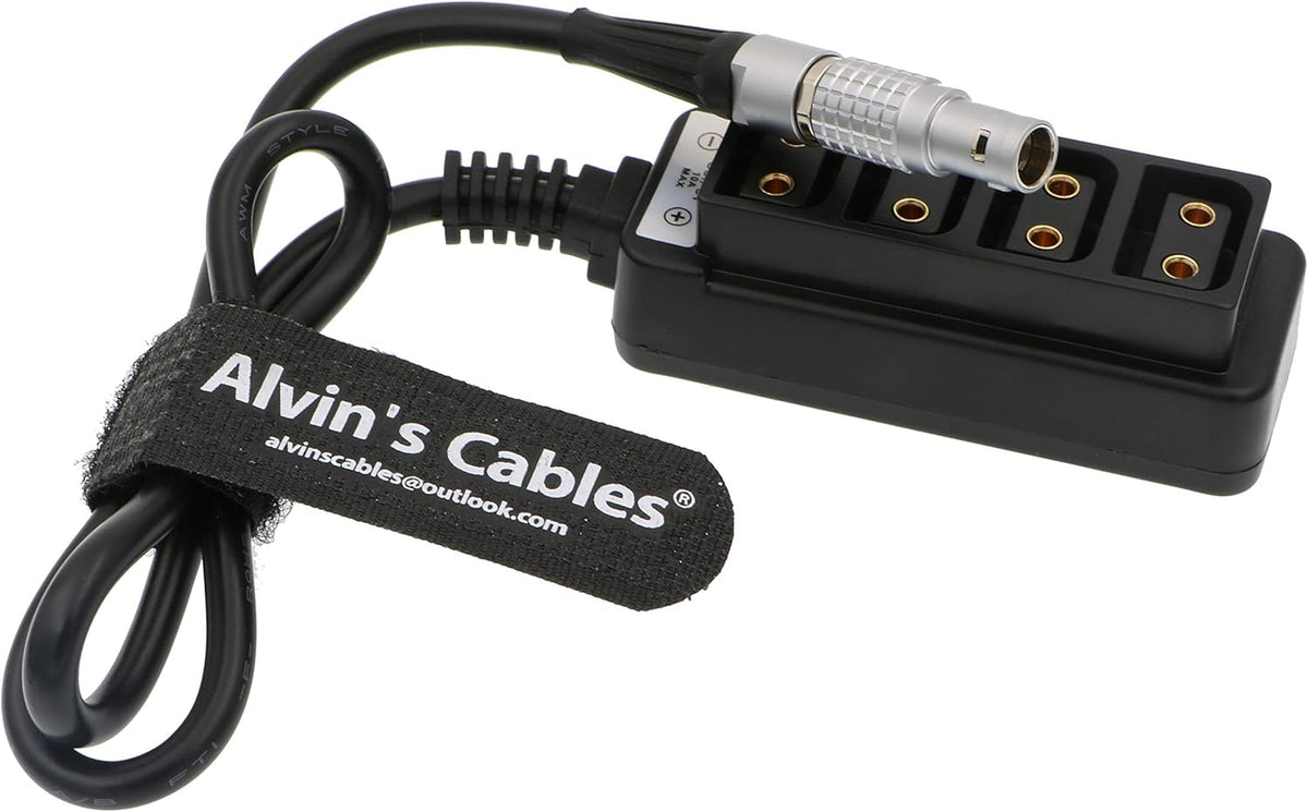 2 Pin Male to 4 D Tap Female Splitter Cable Pack of 2 M280177