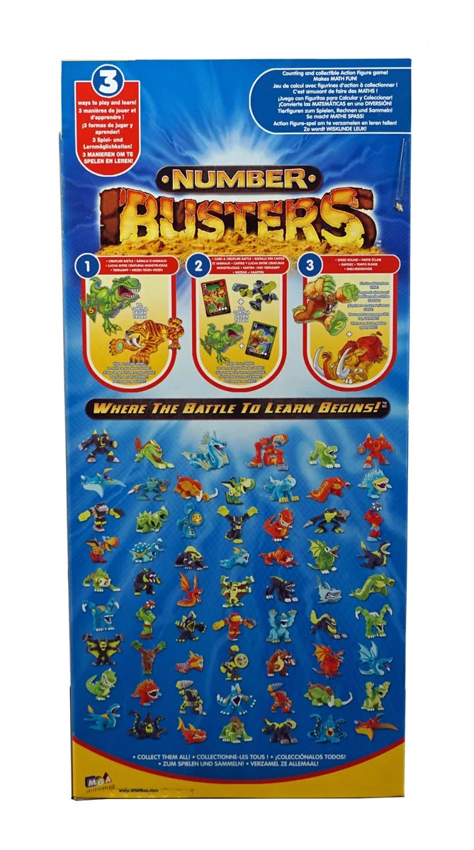 Numbers Busters Deluxe Starter Set of 10 Figures W4351