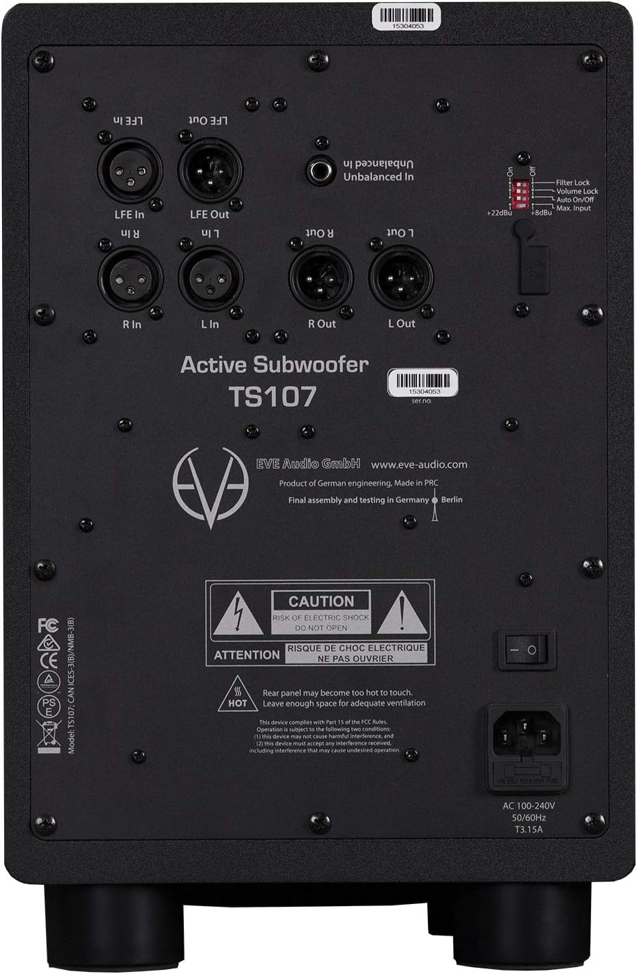 Powered 7" Subwoofer C854432