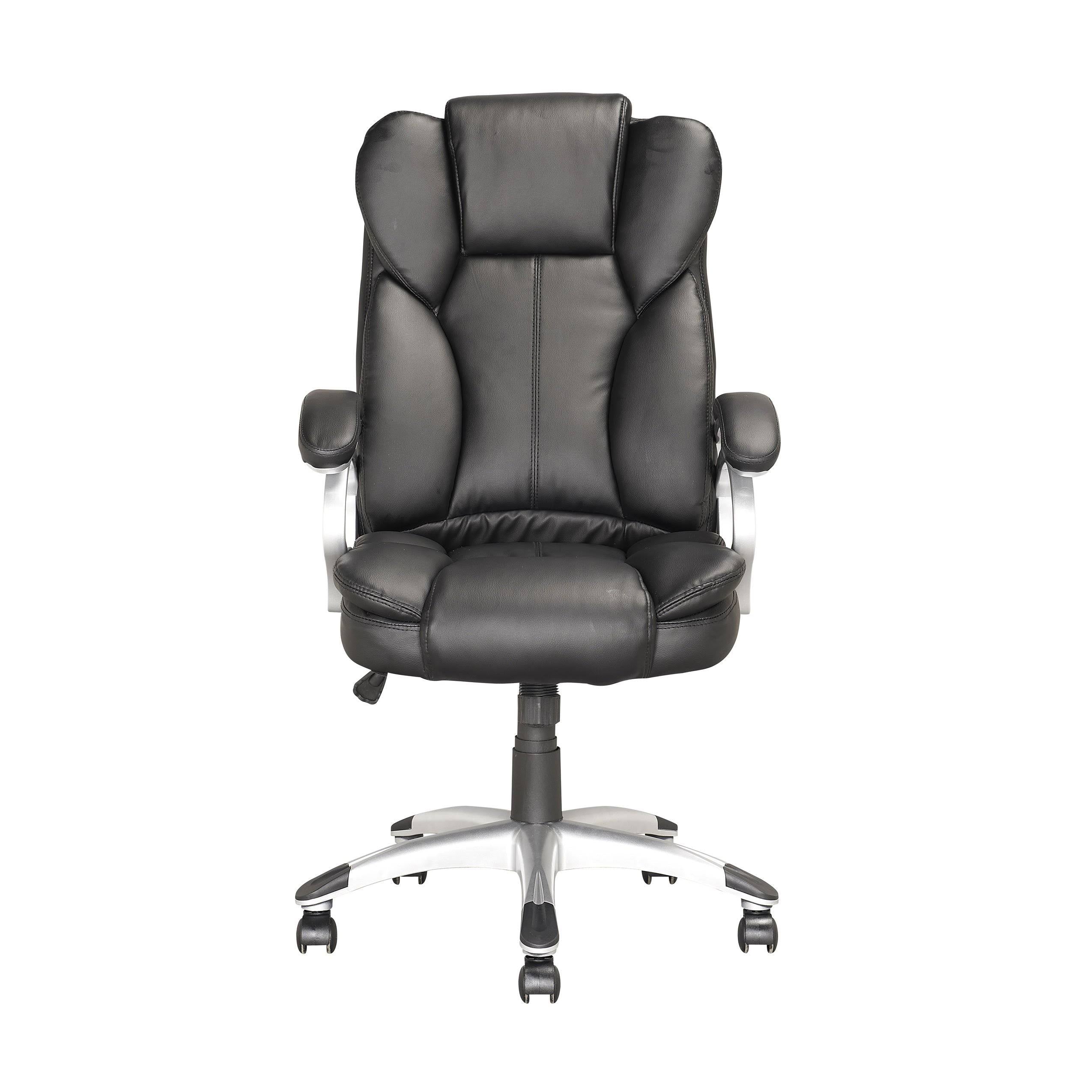 Caramel Brown Leatherette Executive Office Chair N290