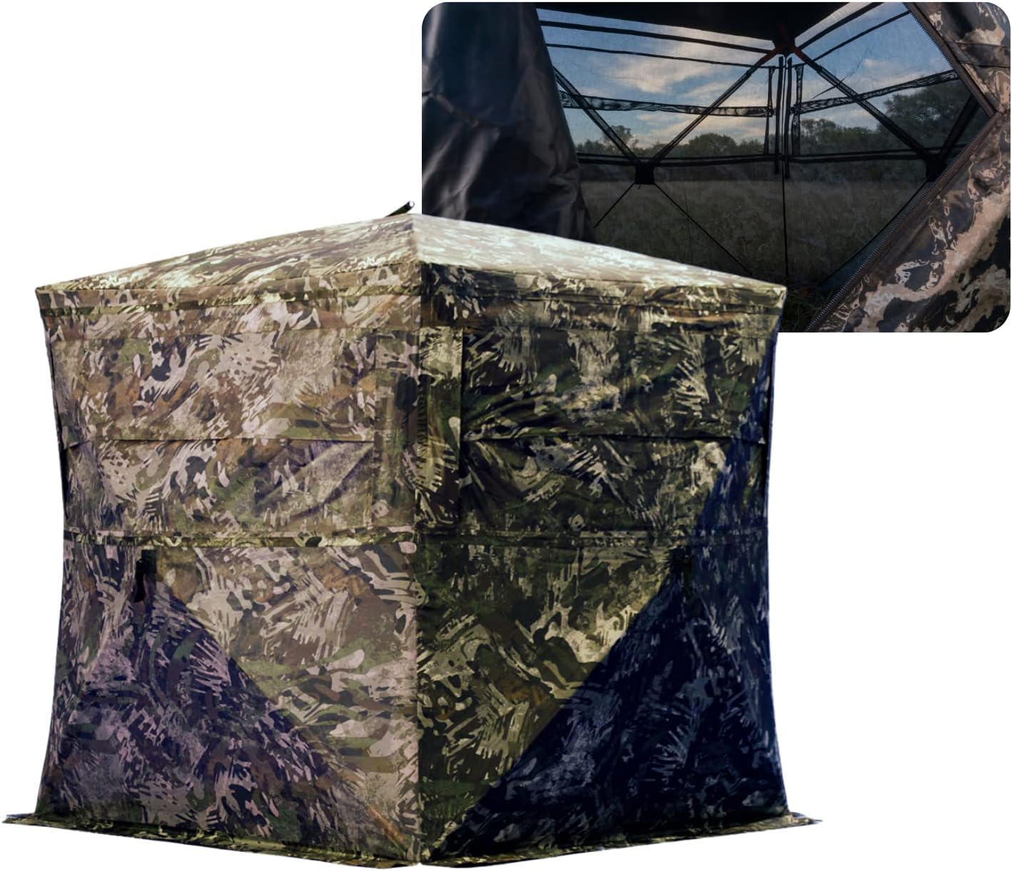 3-Person Hub Ground Blind with Carry Bag C83794