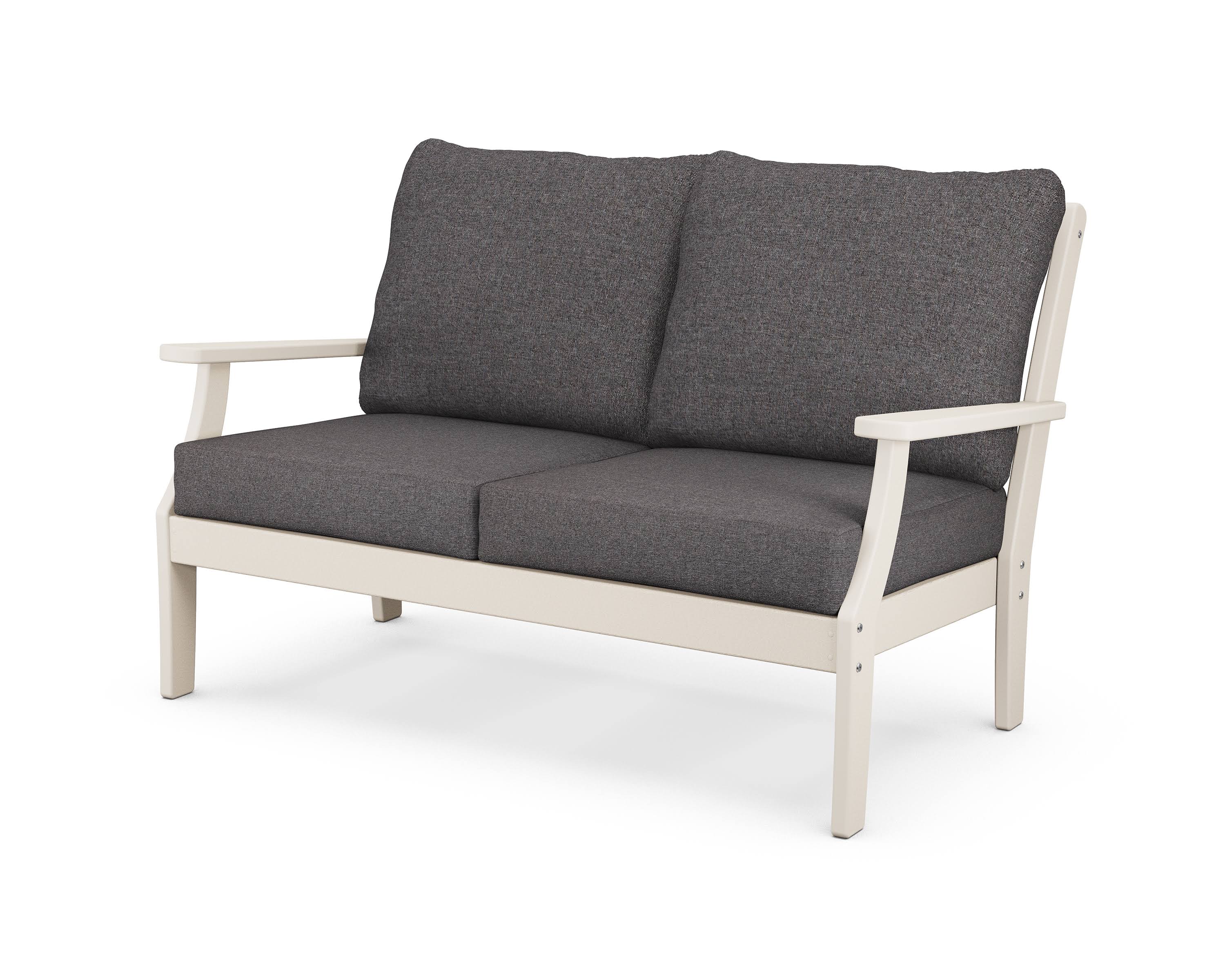 Sand / Ash Charcoal Deep Seating Settee O251940