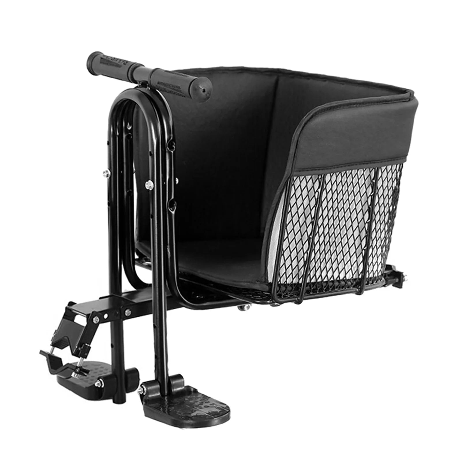 Front Seat Child Saddle with Pedals and Support for MTB Road Bike I41887