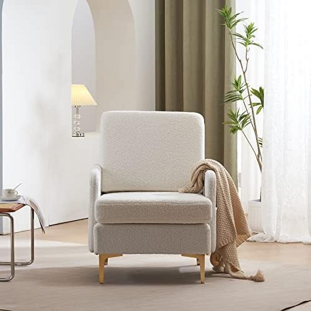 Dark Gray Fabric Accent Chair with Metal Legs U49614