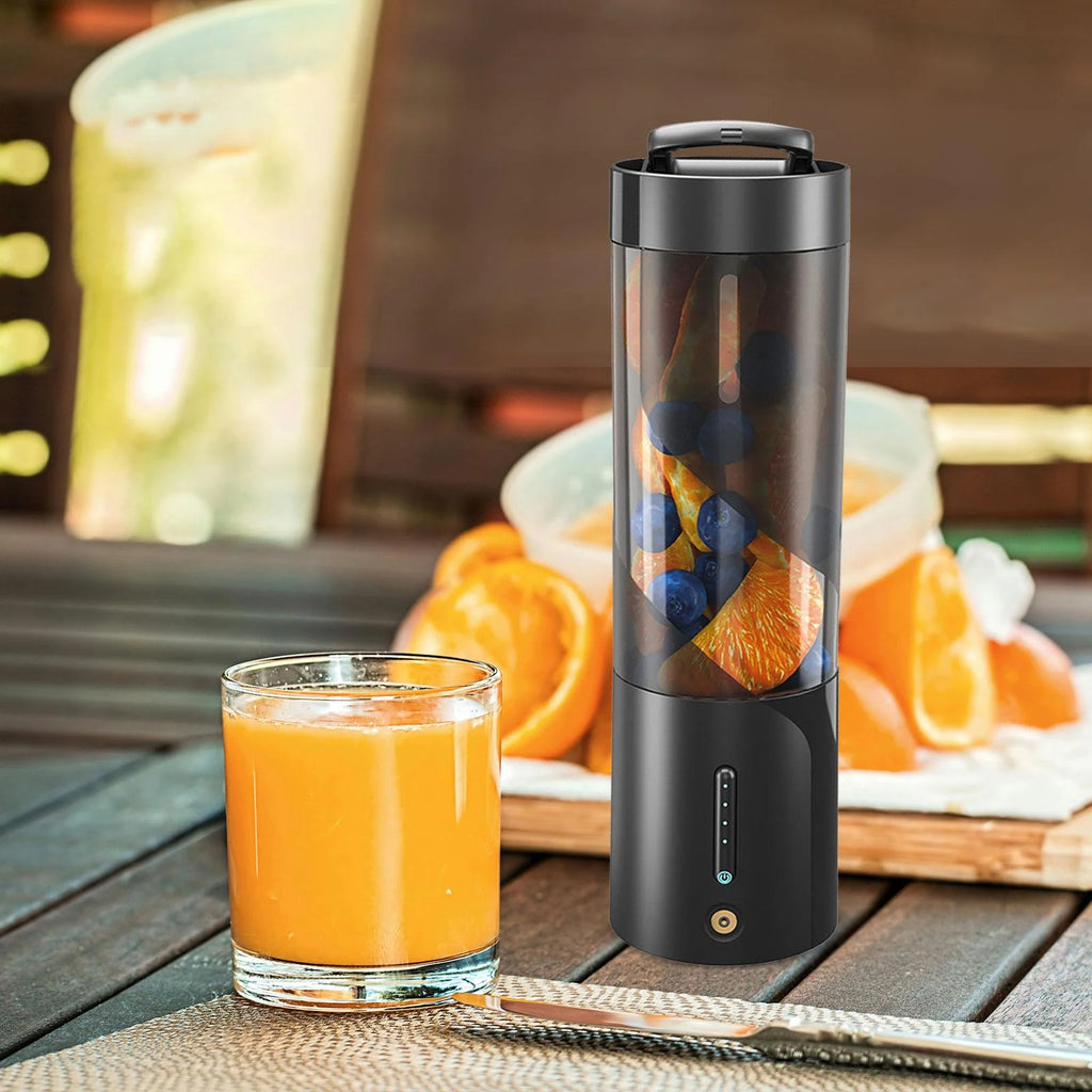 Black Portable Handheld Electric Juicer Blender L823404
