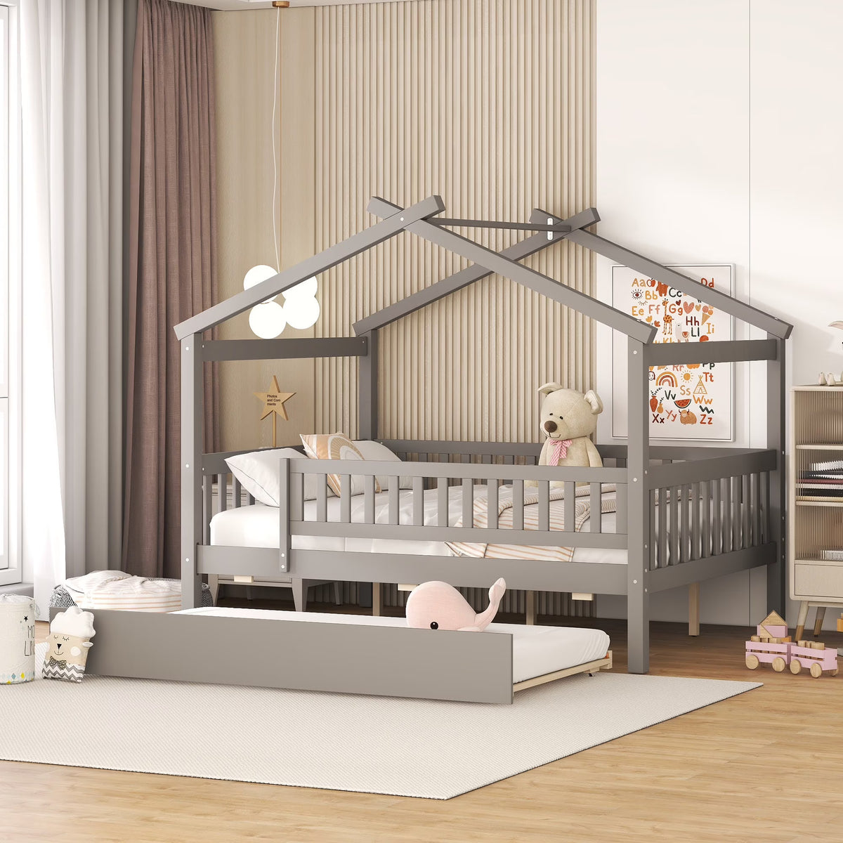Twin Trundle Bed N654