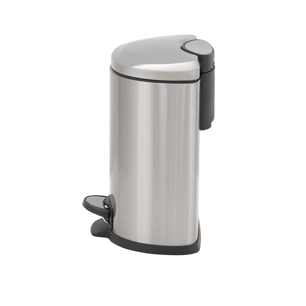 6L Stainless Steel Step Trash Can J295