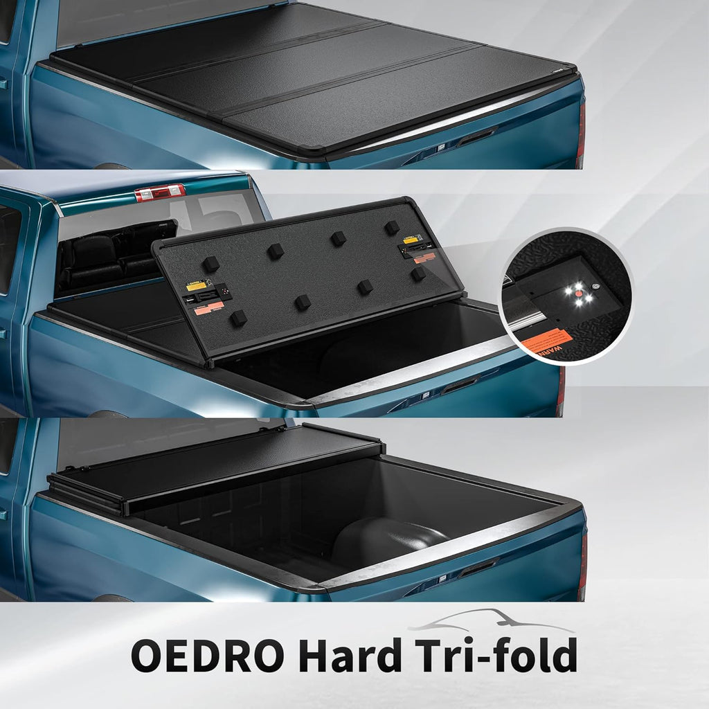Hard Tri-fold Truck Bed Tonneau Cover X702