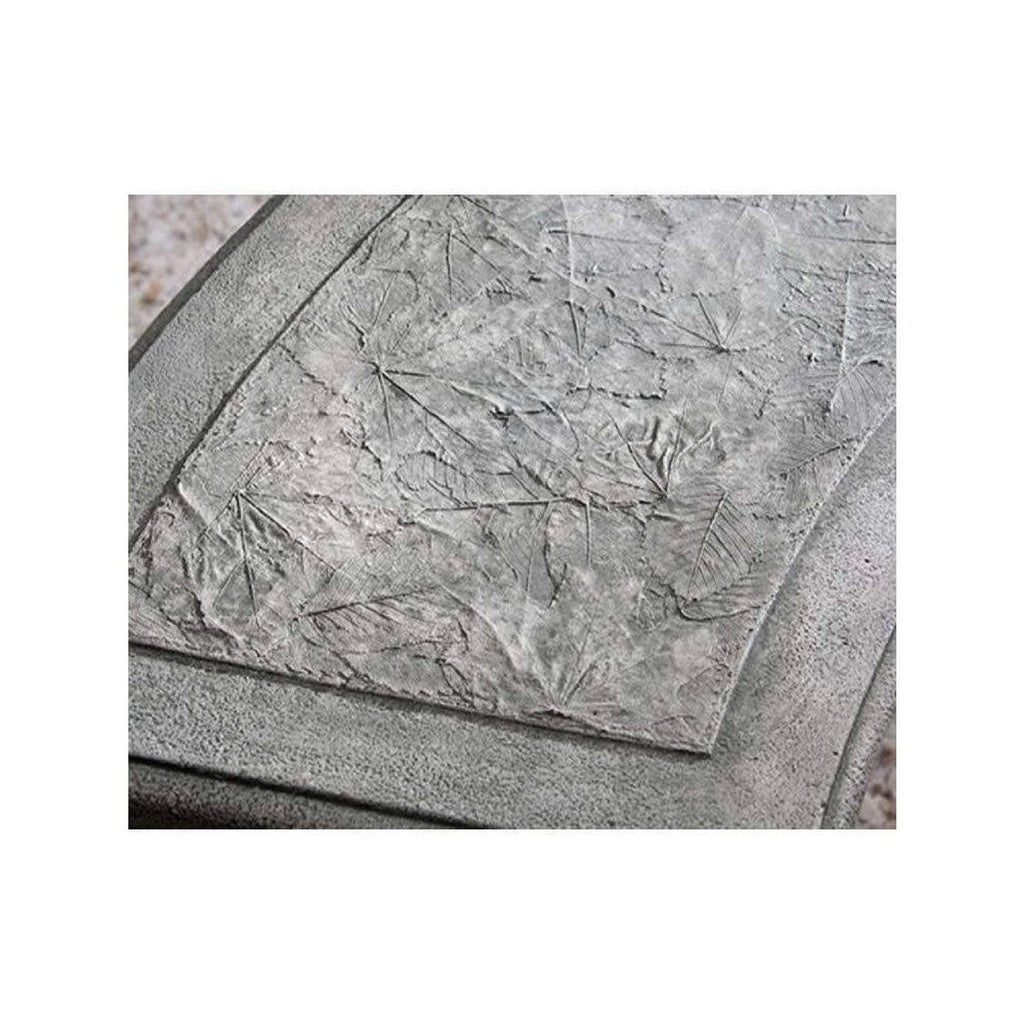 Alpine Stone Curved Leaf Bench M800