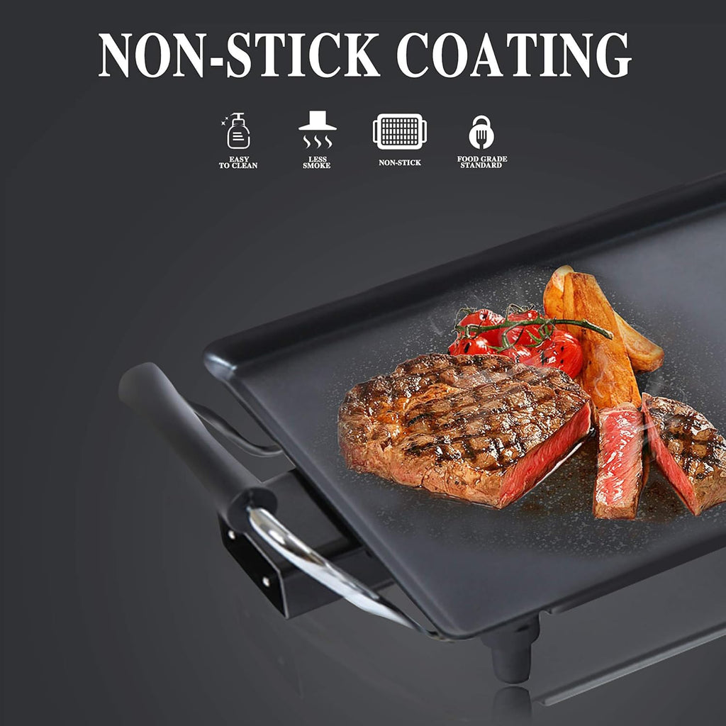 Electric Griddle Nonstick 1500 Watts 35x9 O75688