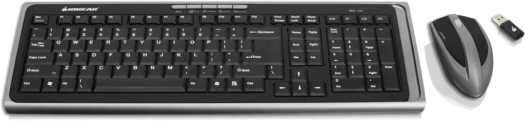 4-Port DVI KVMP Switch with Cables and Wireless Media Center Keyboard and Mouse N995020