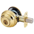 Polished Brass Single Cylinder Deadbolt R3609