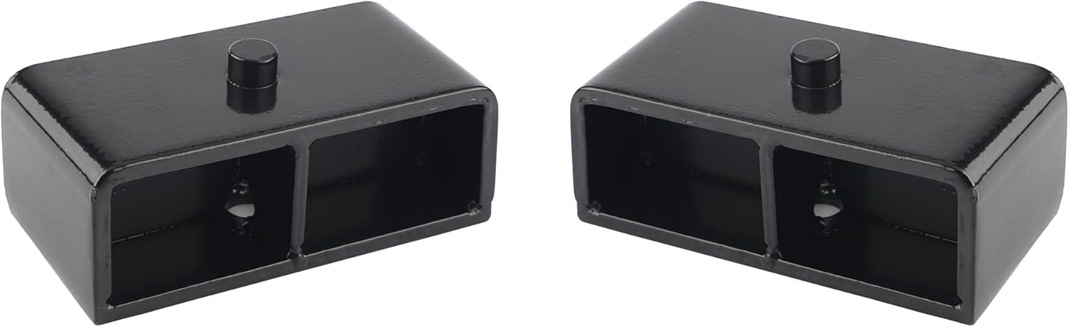 2" Rear Black Leveling Lift Block Kit Pack of 2 H955228
