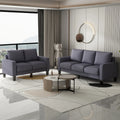 Dark Grey Fabric 2+3 Seat Sofa O12208