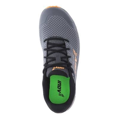 Grey Black Yellow Knit Trail Running Shoes S9123