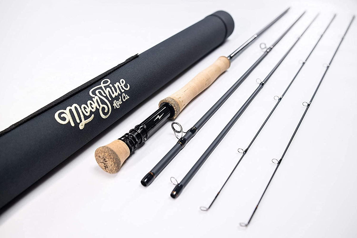 Fly Fishing Rod with Two Rod Tips and Carrying Case P9747