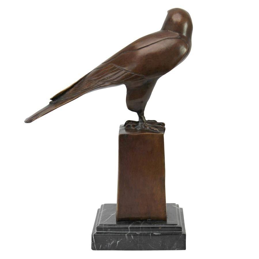 Cast Bronze Falcon Statue C73839