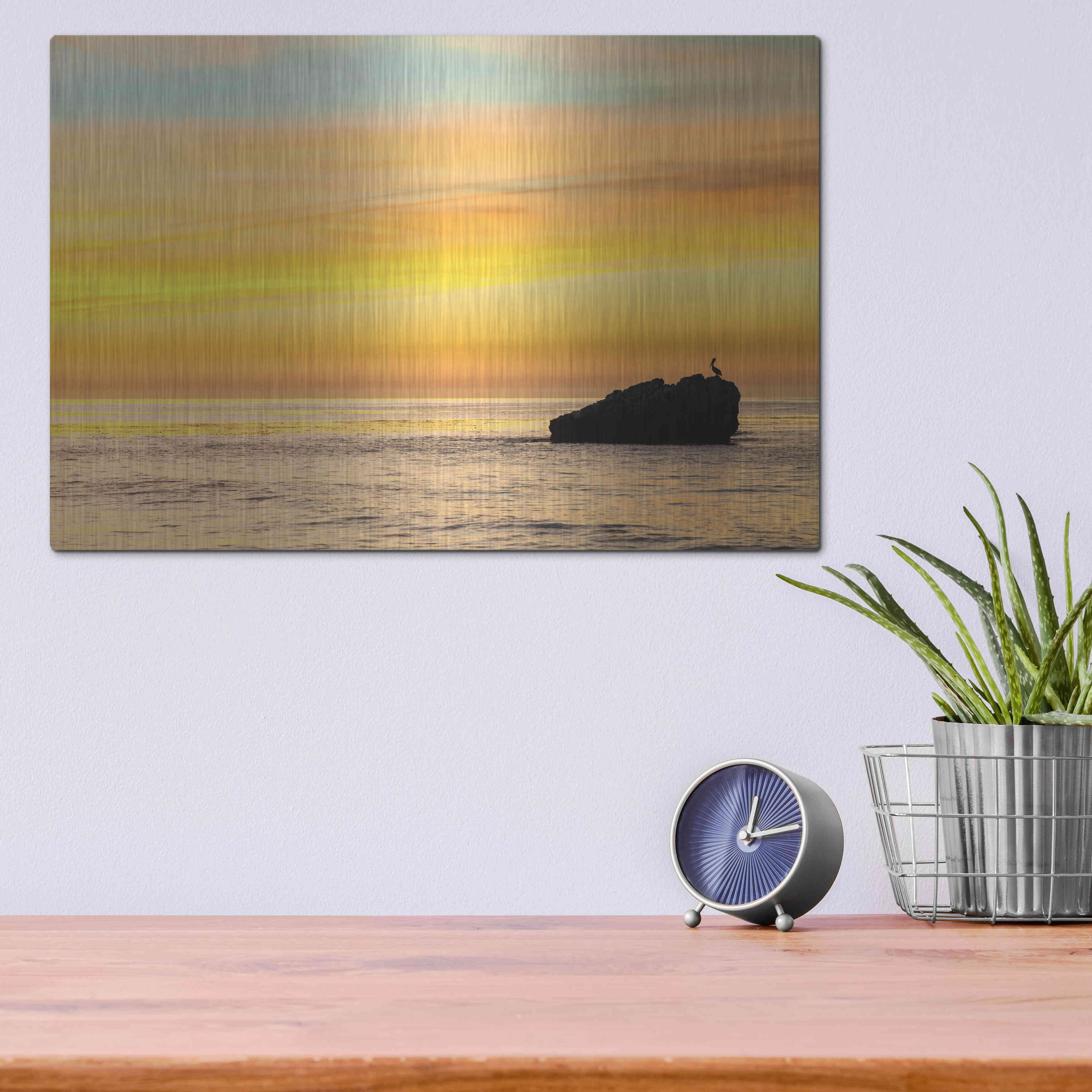 Metal Wall Art, 16"x12" Y395