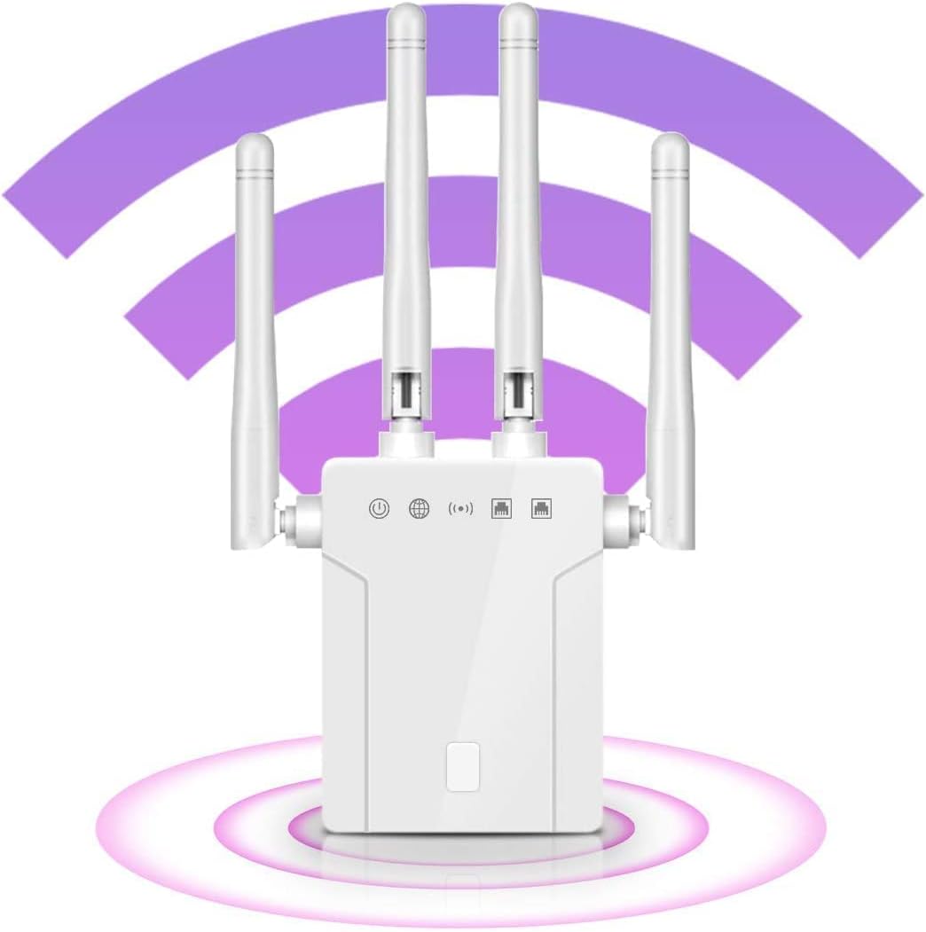 1200M 5G 2.4 GHz WiFi Extender Pack of 2 W665130